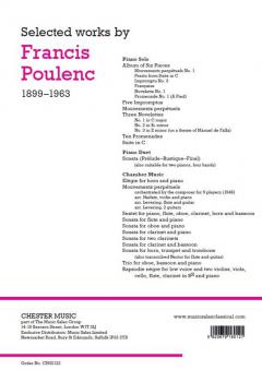 Sonatas for Wind Instruments von Francis Poulenc 