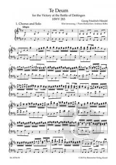 Te Deum for the Victory at the Battle of Dettingen HWV 283 (Amanda Babington) 