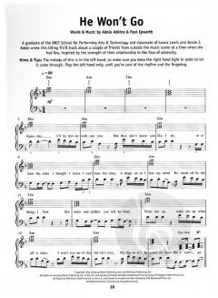 Really Easy Piano: Adele 