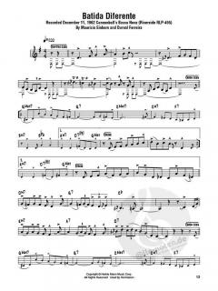 Cannonball Adderley - Omnibook (C) von J. Adderley 