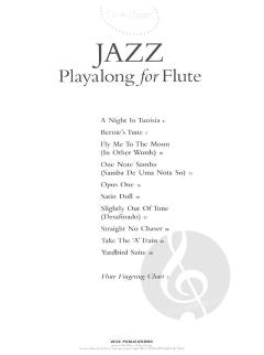 Jazz Playalong Flute von Jack Long 
