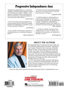 Modern Drummer Presents Progressive Independence: Jazz (Ron Spagnardi) 