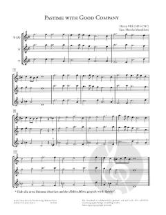 Pastime with Good Company 