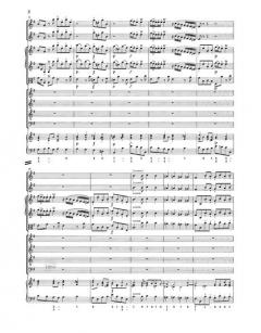 Missa votiva e-moll ZWV 18 von Jan Dismas Zelenka für Soli, Chor und Orchester im Alle Noten Shop kaufen (Partitur)