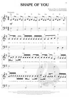 Chart Hits of 2016-2017 (Big-Note Piano) 