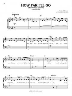 How Far I'll Go von A. Cara 