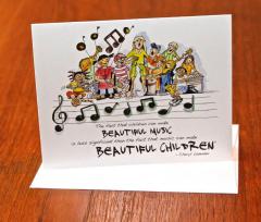 Beautiful Music - Beautiful Children Notecards im Alle Noten Shop kaufen