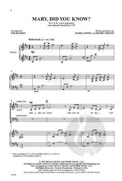 Mary, Did You Know? (Buddy Greene) 