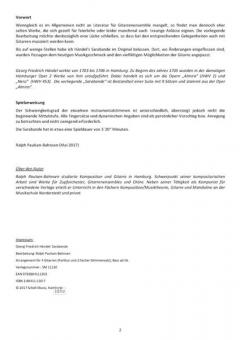 Sarabande von Georg Friedrich Händel 