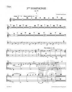 Symphonie Nr. 3 c-Moll op. 78 von Camille Saint-Saëns 