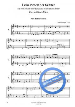 Leise rieselt der Schnee 