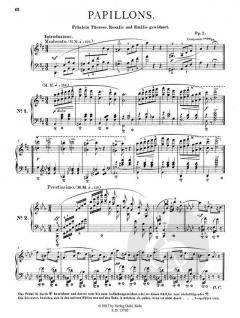 Klavier-Werke 2: Papillons op. 2 von Robert Schumann im Alle Noten Shop kaufen