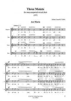 3 Motetten (Adrian Connell) 