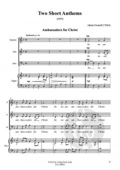 2 Short Anthems (Adrian Connell) 