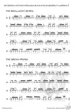 All You Can Drum 2: Kleine trommeln (Bernhard Richter) 