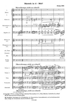 Marsch in d-Moll von Anton Bruckner 