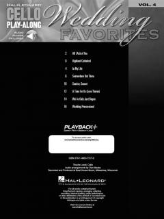 Cello Play-Along: Wedding Favorites im Alle Noten Shop kaufen