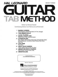 Hal Leonard Guitar Tab Method: Book 3 von Michael Mueller 