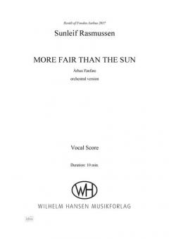 More Fair Than The Sun - arhus Fanfare - Orch. Version (Sunleif Rasmussen) 