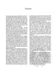 Musik aus alter Zeit von Helmut Reinbothe 