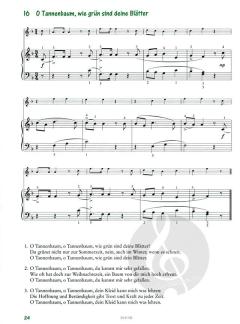 Das grüne Weihnachts-Lieder-Klavier von Manfred Schmitz im Alle Noten Shop kaufen