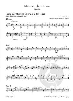 Klassiker der Gitarre Band 2 