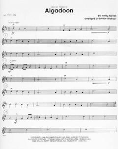 Algadoon von Henry Purcell 