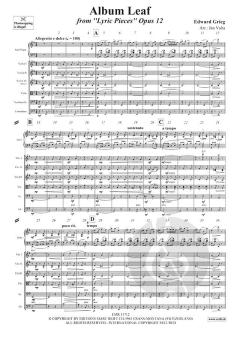 Album Leaf DOWNLOAD von Edvard Grieg 