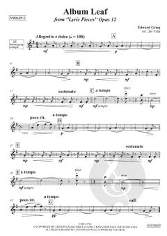 Album Leaf DOWNLOAD von Edvard Grieg 