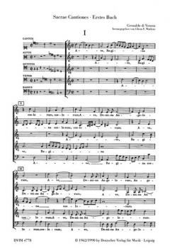 Sämtliche Werke: Sacrae Cantiones 1 (Carlo Gesualdo) 