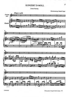 Violinkonzert d-Moll von Felix Mendelssohn Bartholdy im Alle Noten Shop kaufen