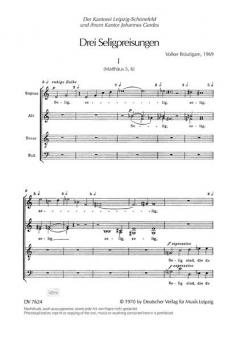 3 Seligpreisungen (Volker Bräutigam) 