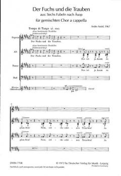 Der Fuchs und die Trauben (Andre Asriel) 