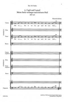 Meine Seel verlanget nach deinem Heil SWV 487 (Heinrich Schütz) 