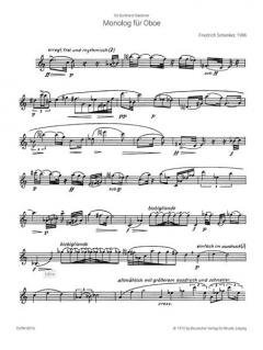 Monolog von Friedrich Schenker 