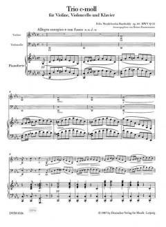 Klaviertrio c-moll op. 66 (Felix Mendelssohn Bartholdy) 