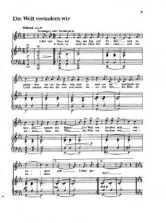 Neue deutsche Volkslieder von Hanns Eisler 