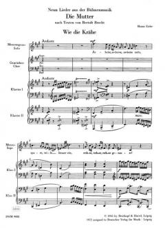 Die Mutter von Hanns Eisler 