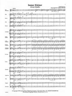 Immer kleiner ('Always Smaller') (Adolph Schreiner) 