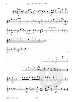 Ungarische Nationaltänze op. 311 von Wilhelm Popp für Flöte und Klavier im Alle Noten Shop kaufen