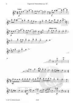 Ungarische Nationaltänze op. 311 von Wilhelm Popp für Flöte und Klavier im Alle Noten Shop kaufen