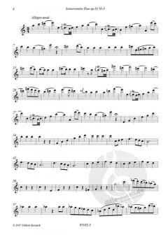 Konzertantes Duos Nr. 3 op. 81 von François Devienne 