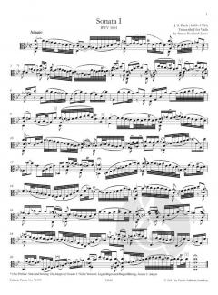 Sonaten & Partiten BWV 1001-1006 von Johann Sebastian Bach 