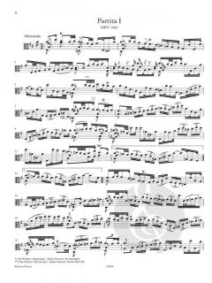 Sonaten & Partiten BWV 1001-1006 von Johann Sebastian Bach 