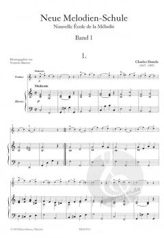 Neue Melodien-Schule 1 von Charles Jean-Baptiste Dancla für Violine und Klavier im Alle Noten Shop kaufen