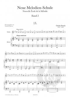 Neue Melodien-Schule 2 von Charles Jean-Baptiste Dancla für Violine und Klavier im Alle Noten Shop kaufen