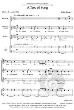 A Tree of Song (Bob Chilcott) 