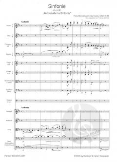 Sinfonie d-moll MWV N 15 von Felix Mendelssohn Bartholdy 