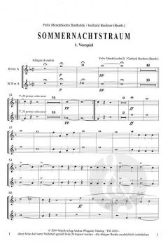 Sommernachtstraum von Felix Mendelssohn Bartholdy 