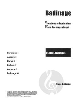Badinage - Treble Clef von Peter Lawrance 
